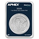 2020 Niue 1 oz Silver $2 Star Wars Boba Fett (MD® Premier Single) 2020 Niue 1 oz Silver $2 Star Wars Boba Fett (MD® Premier Single)